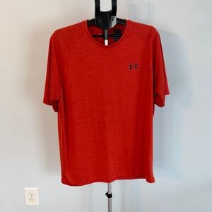Under Armour Men’s Red Short-Sleeve Tech Tee